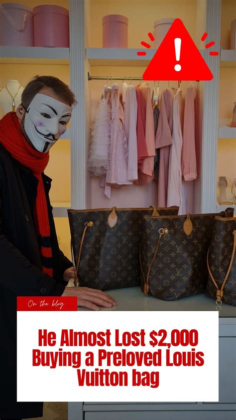 bought fake louis vuitton bag gumtree|louis Vuitton Bag scam.